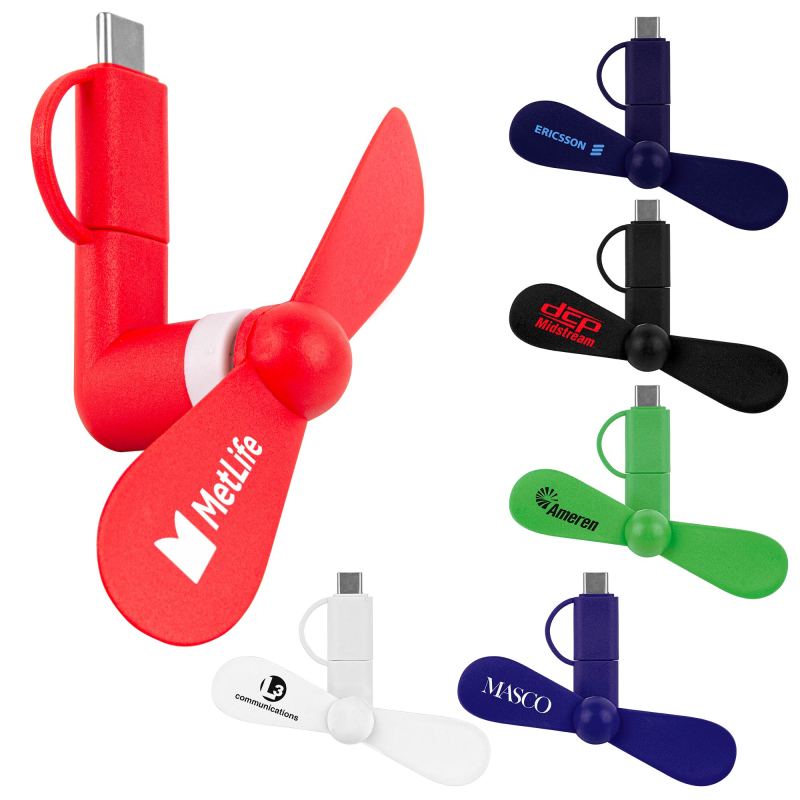 Mini USB Cellphone Fan (Factory Direct - 10-12 Weeks Ocean) 1 Mini USB Cellphone Fan (Factory Direct - 10-12 Weeks Ocean) 1