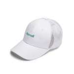 Snapback Trucker's Cap (Ocean - 10 Weeks) - White Logo Side View Snapback Trucker's Cap (Ocean - 10 Weeks) - White Logo Side View