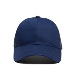 Snapback Trucker's Cap (Ocean - 10 Weeks) - Navy Blue Blank Front Snapback Trucker's Cap (Ocean - 10 Weeks) - Navy Blue Blank Front