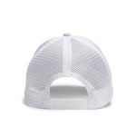 Snapback Trucker's Cap (Ocean - 10 Weeks) - White Blank Back Snapback Trucker's Cap (Ocean - 10 Weeks) - White Blank Back