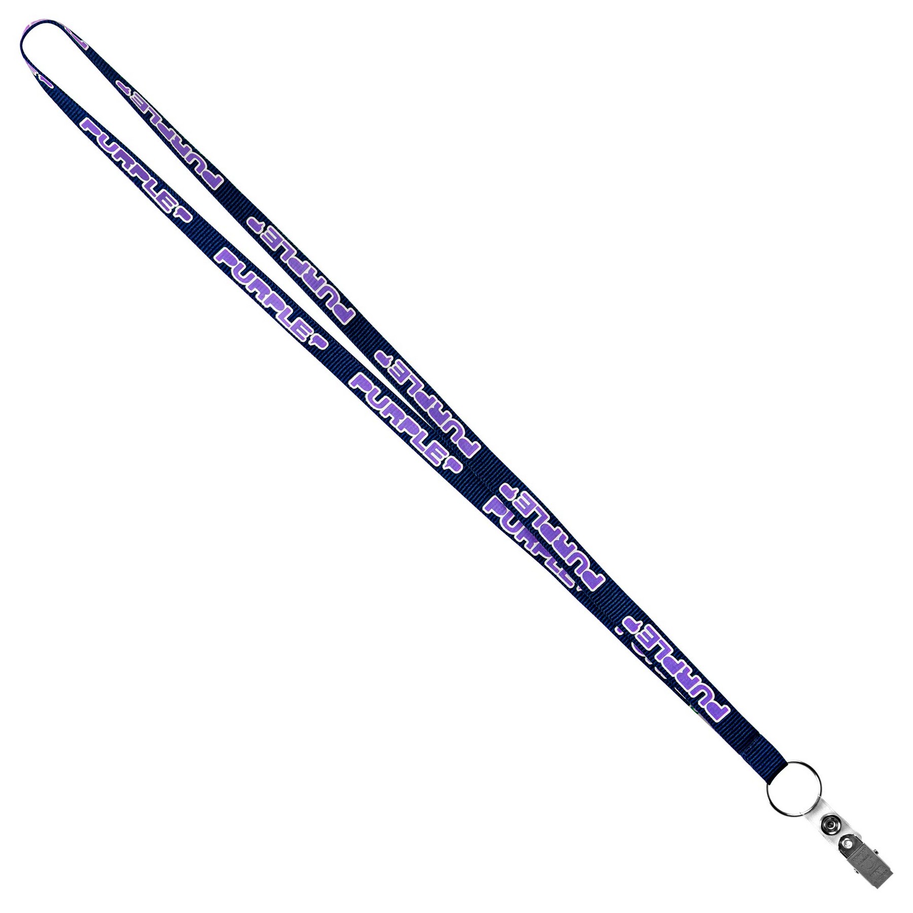 1/2" Econo Lanyard (Factory Direct) 10-12 Weeks Ocean 1