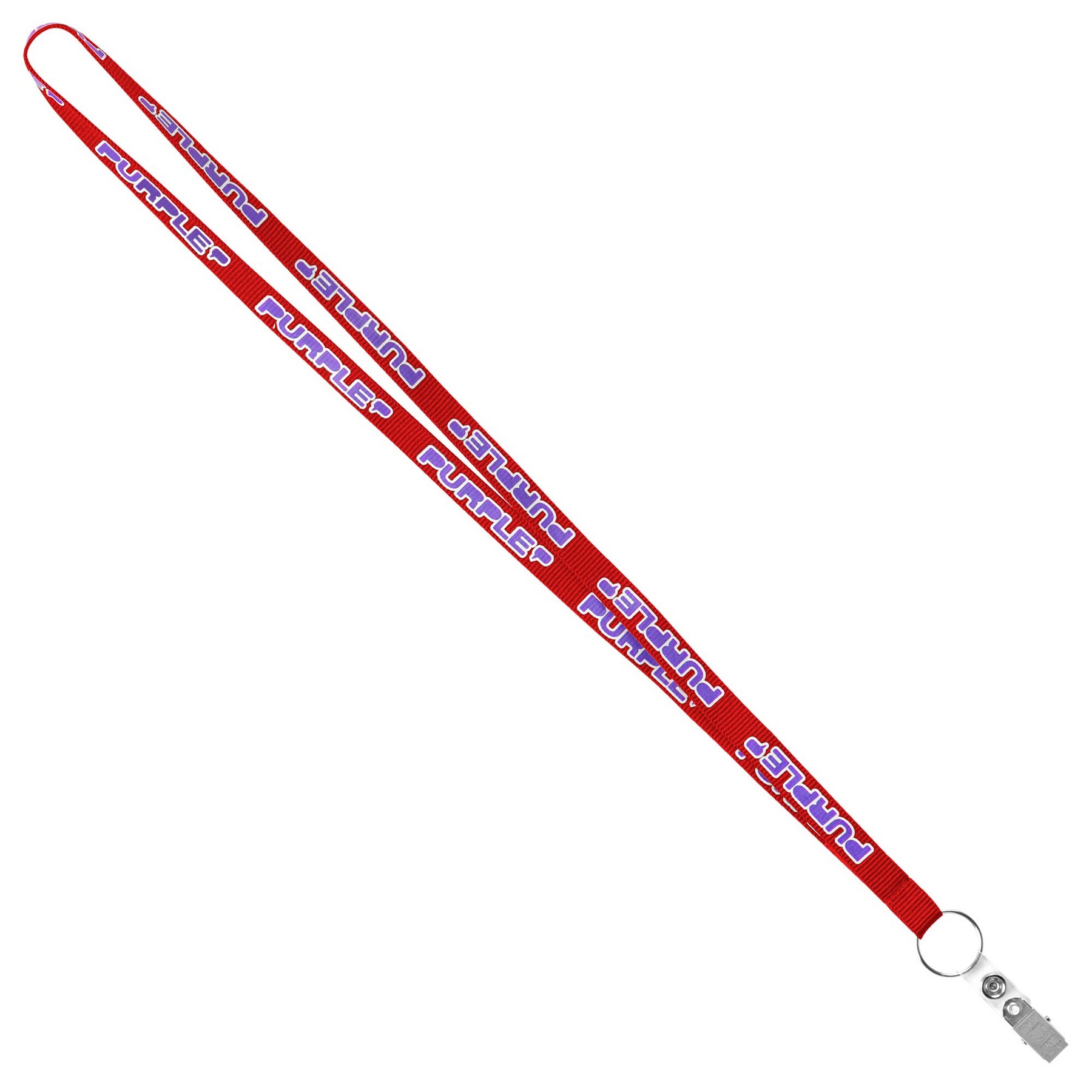 1/2" Econo Lanyard (Factory Direct) 10-12 Weeks Ocean 1