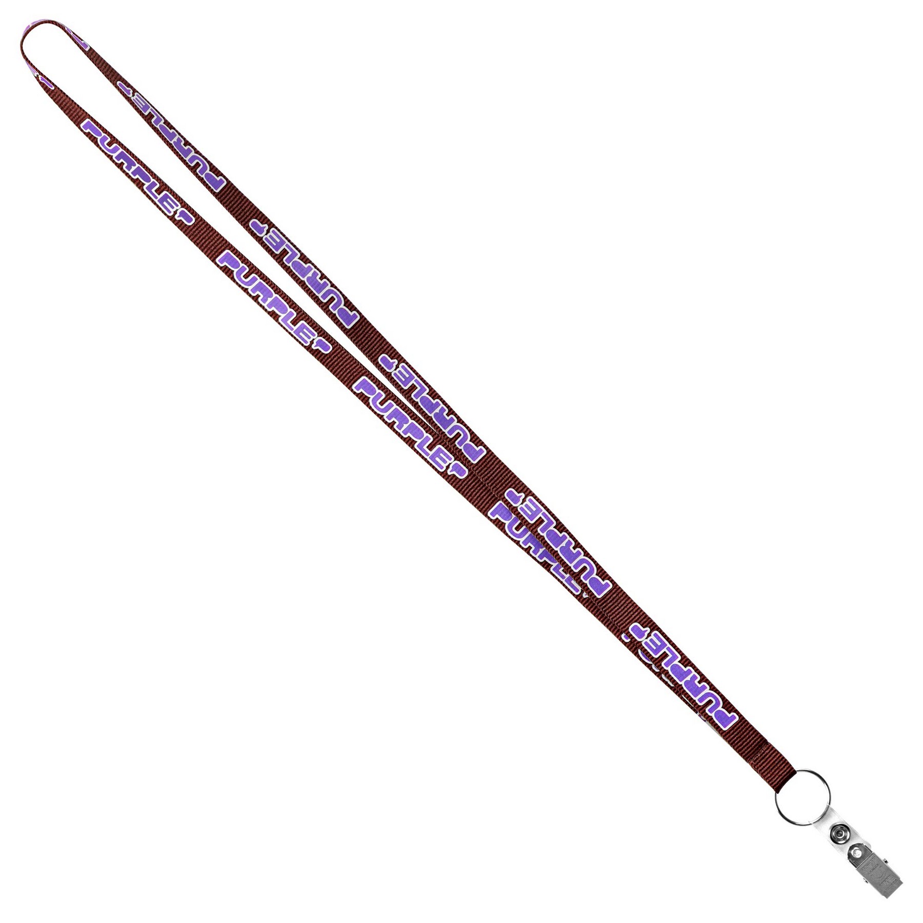 1/2" Econo Lanyard (Factory Direct) 10-12 Weeks Ocean 1
