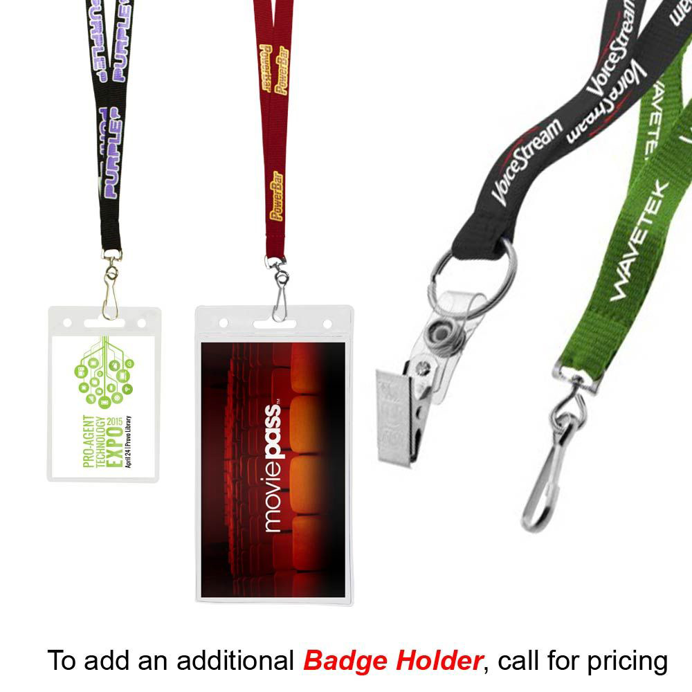 1/2" Econo Lanyard (Factory Direct) 10-12 Weeks Ocean 1