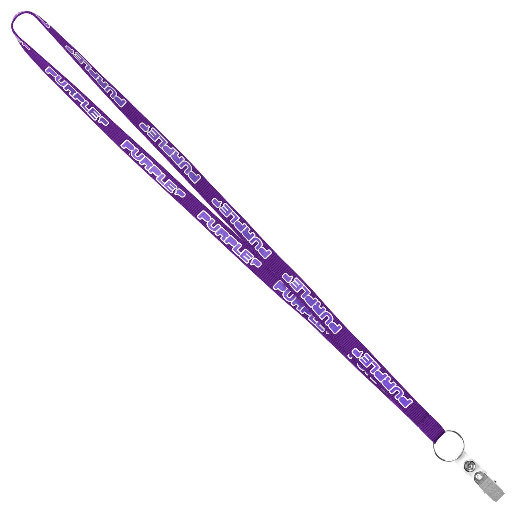 1/2" Econo Lanyard (Factory Direct) 10-12 Weeks Ocean 1