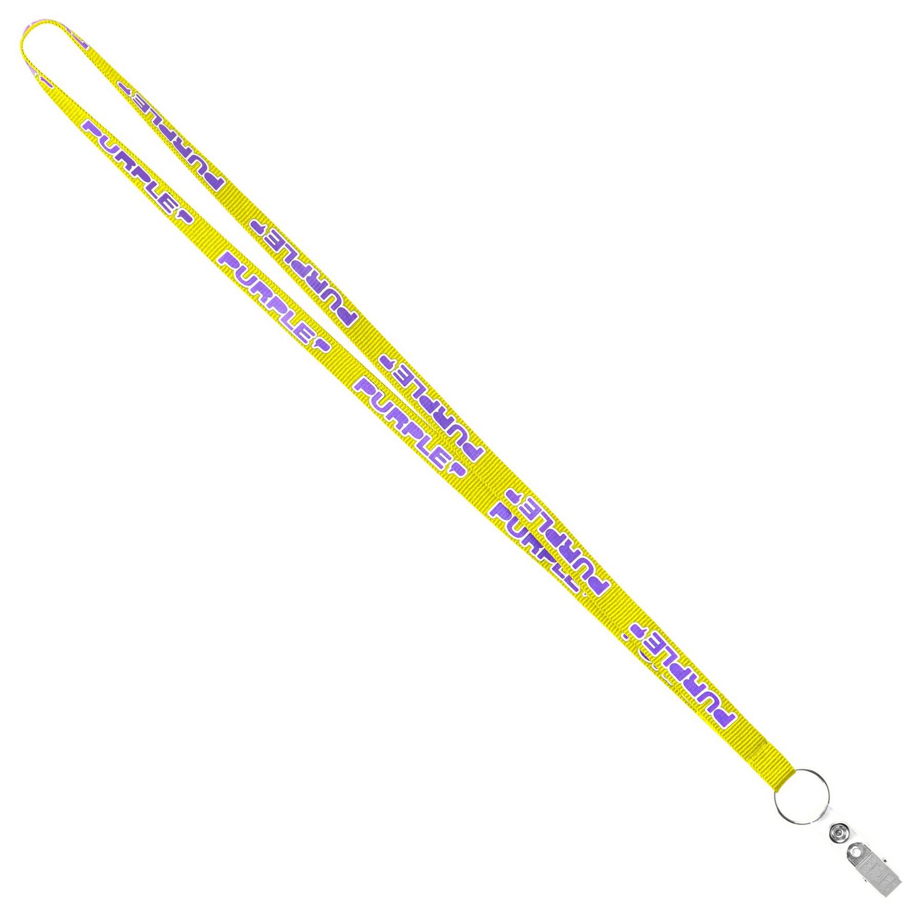 1/2" Econo Lanyard (Factory Direct) 10-12 Weeks Ocean 1