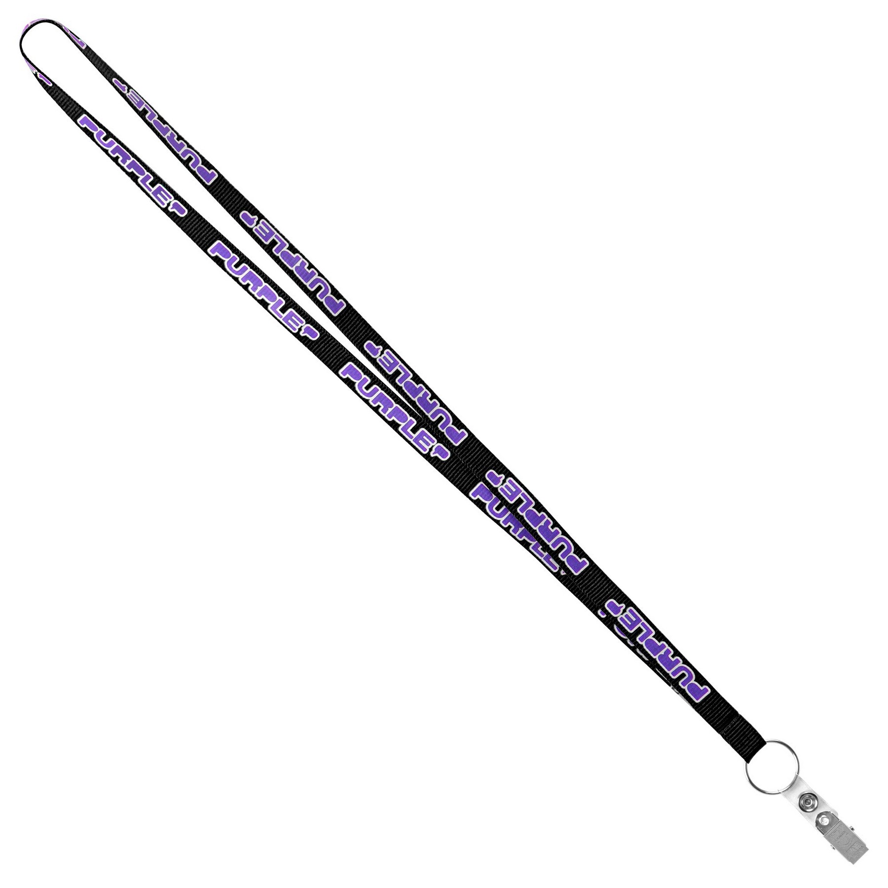 1/2" Econo Lanyard (Factory Direct) 10-12 Weeks Ocean 1