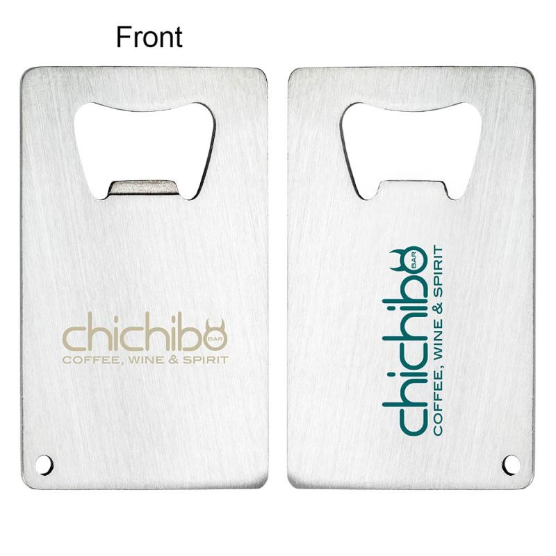 Stainless Credit Card Bottle Opener 1 Stainless Credit Card Bottle Opener 1