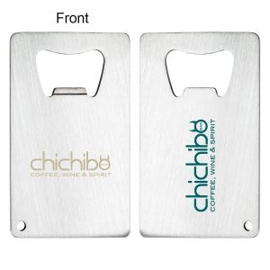 Stainless Credit Card Bottle Opener 1 Stainless Credit Card Bottle Opener 1