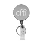 MetalFlex Large Retractable Badge Reel - Black MetalFlex Large Retractable Badge Reel - Black