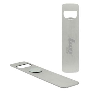 Magnetic Stainless Steel Bottle Opener (Factory Direct - 10-12 Weeks Ocean) 1 Magnetic Stainless Steel Bottle Opener (Factory Direct - 10-12 Weeks Ocean) 1