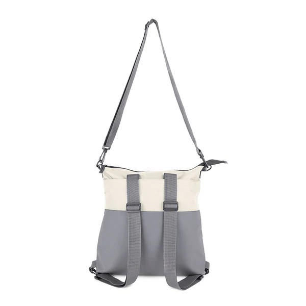 Ocean Plastic Two Tone Backpack Tote 1
