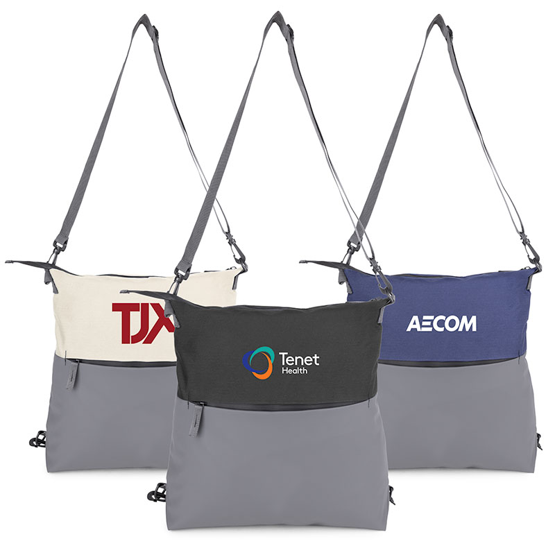 Ocean Plastic Two Tone Backpack Tote 1