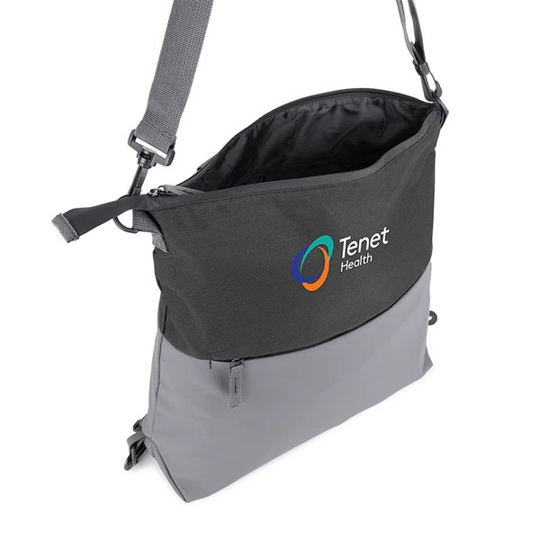 Ocean Plastic Two Tone Backpack Tote 1