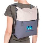 Ocean Plastic Two Tone Backpack Tote 17 Ocean Plastic Two Tone Backpack Tote 17