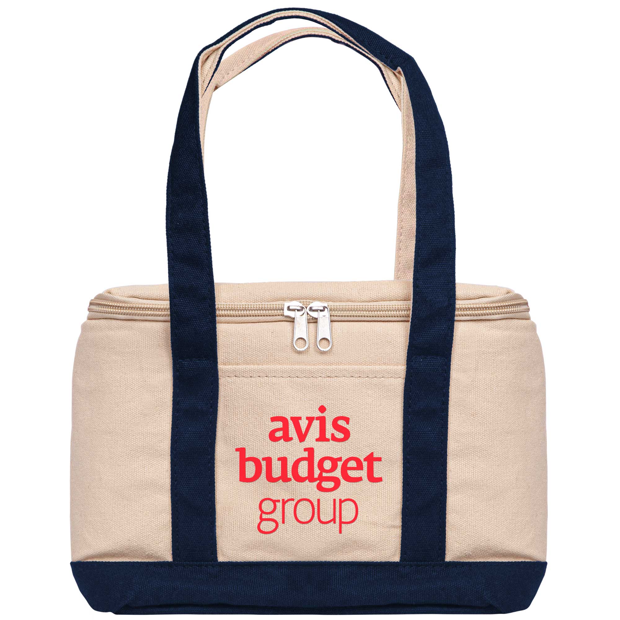 Insulated Cotton Lunch Tote 1