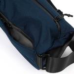 Waste2Gear Recycled Ocean Plastic Fabric Sling Bag - Navy Blue/Black Blank Zipper View Waste2Gear Recycled Ocean Plastic Fabric Sling Bag - Navy Blue/Black Blank Zipper View