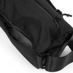Waste2Gear Recycled Ocean Plastic Fabric Sling Bag - Black Blank Zipper View Waste2Gear Recycled Ocean Plastic Fabric Sling Bag - Black Blank Zipper View
