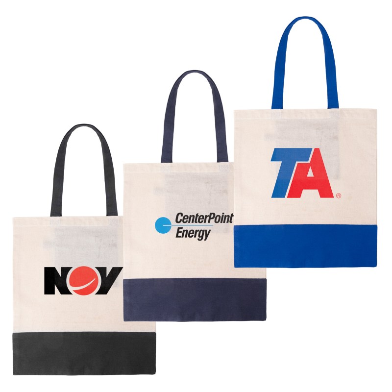 Recycled DuoTone Shopper Tote 1 Recycled DuoTone Shopper Tote 1