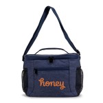 DenimChill Cooler Bag 8-Can (Factory Direct) 10-12 Weeks - Front Strap DenimChill Cooler Bag 8-Can (Factory Direct) 10-12 Weeks - Front Strap