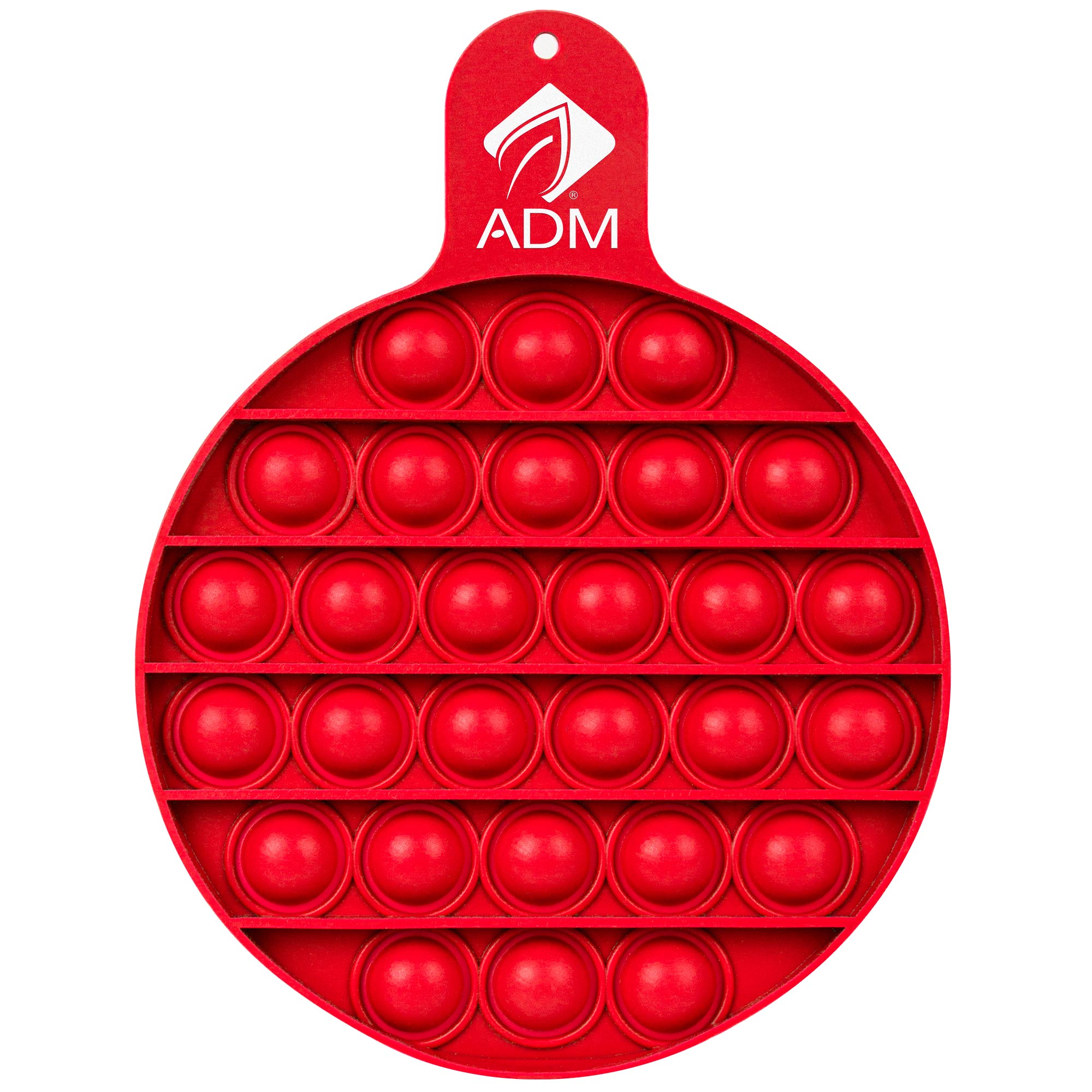 Round Fiddle Popper Silicone Sensory Toy 1