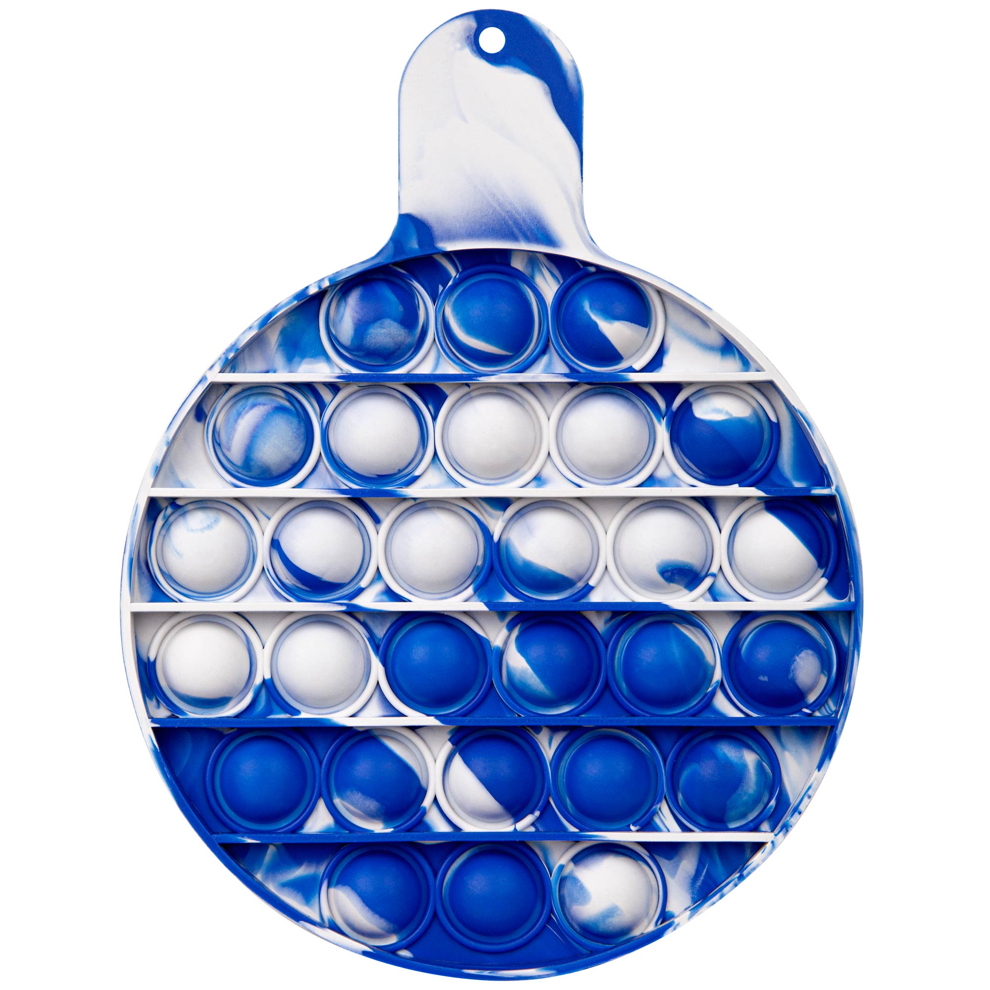 Round Fiddle Popper Silicone Sensory Toy 1