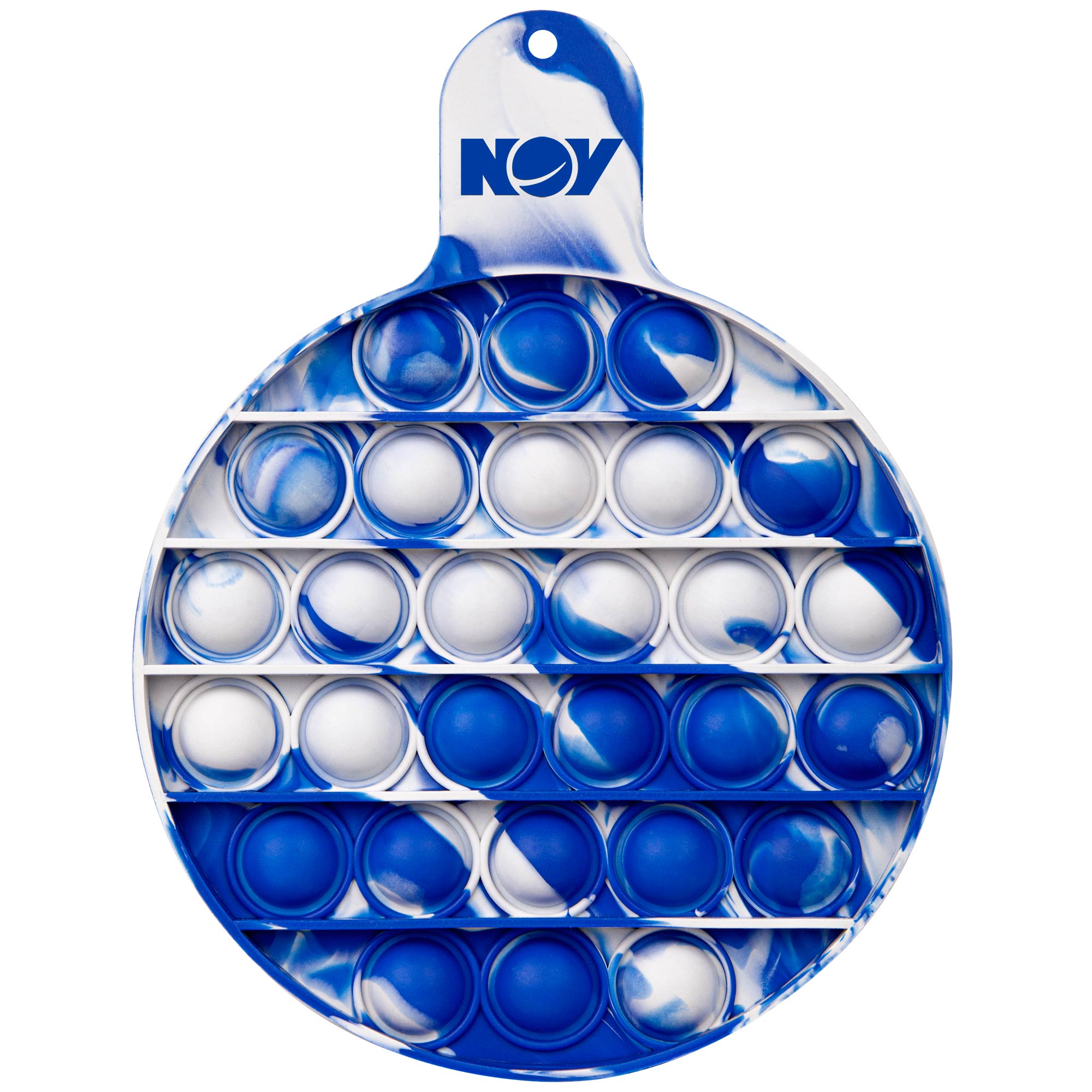 Round Fiddle Popper Silicone Sensory Toy 1