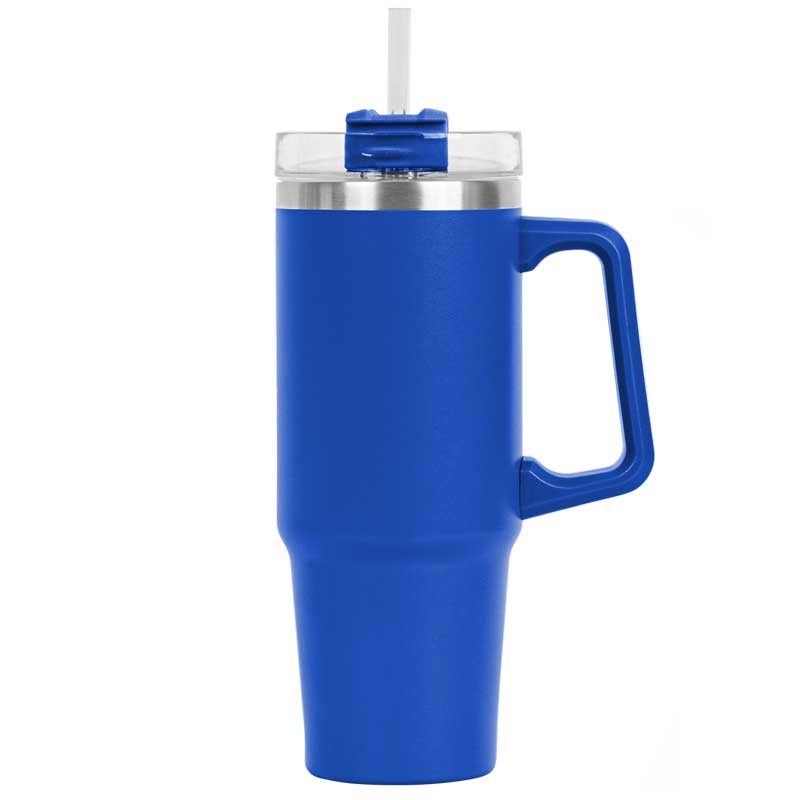 30 Oz. Little Hippo Mug & Straw Lid 1