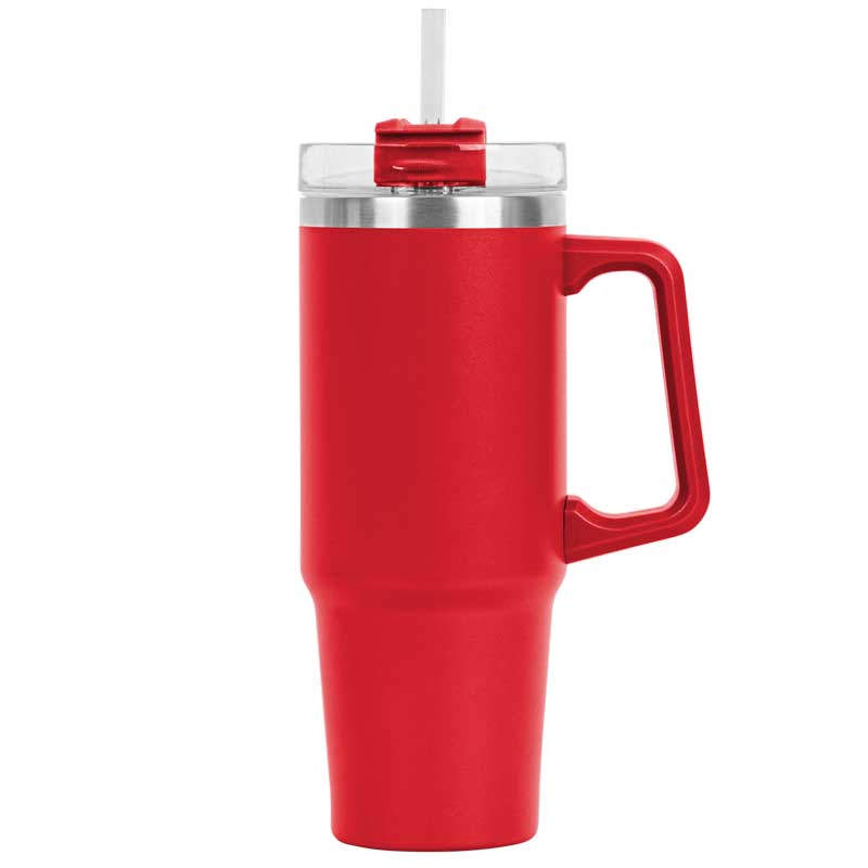 30 Oz. Little Hippo Mug & Straw Lid 1