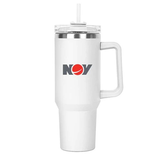 30 Oz. Little Hippo Mug & Straw Lid 1
