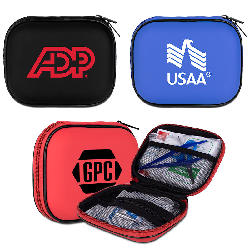 36 Piece First Aid Kit w/EVA Soft Zipper Case 1