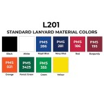 3/4" Woven Text Lanyard (QuickShip) 35-42 Days - Various Blank Colors 3/4" Woven Text Lanyard (QuickShip) 35-42 Days - Various Blank Colors