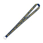 3/4" Woven Text Lanyard (QuickShip) 35-42 Days - Various 3/4" Woven Text Lanyard (QuickShip) 35-42 Days - Various