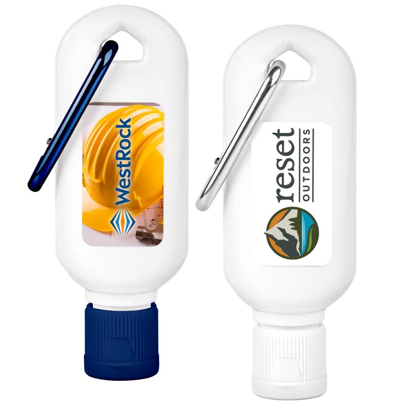 1 Oz. 30 SPF Sunscreen w/Carabiner 1 1 Oz. 30 SPF Sunscreen w/Carabiner 1