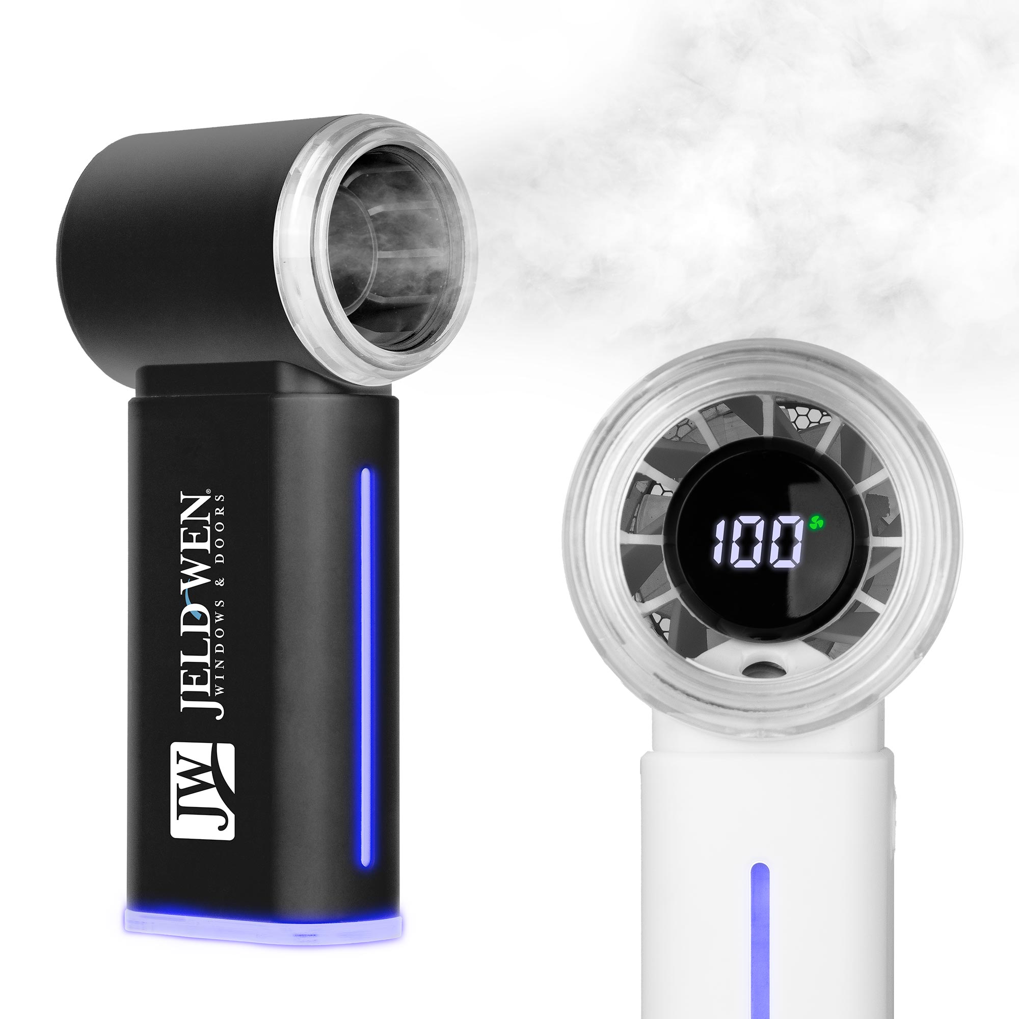BreezeMist Rechargeable Handheld Fan 1