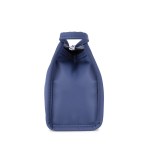 Chic Large Soft PU Cosmetic Pouch (Factory Direct) 10-12 Weeks - Navy Blue Blank Side Chic Large Soft PU Cosmetic Pouch (Factory Direct) 10-12 Weeks - Navy Blue Blank Side