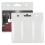 Blank Clear ID/Badge Holder 3.25Wx5H 1 Blank Clear ID/Badge Holder 3.25Wx5H 1