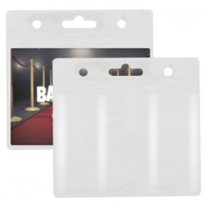 Blank Clear ID/Badge Holder (5"x5") 1 Blank Clear ID/Badge Holder (5"x5") 1