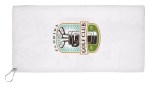 23" x 12" Sublimated Golf Towel - 200GSM (QuickShip - 21-26 Days) - White 23" x 12" Sublimated Golf Towel - 200GSM (QuickShip - 21-26 Days) - White