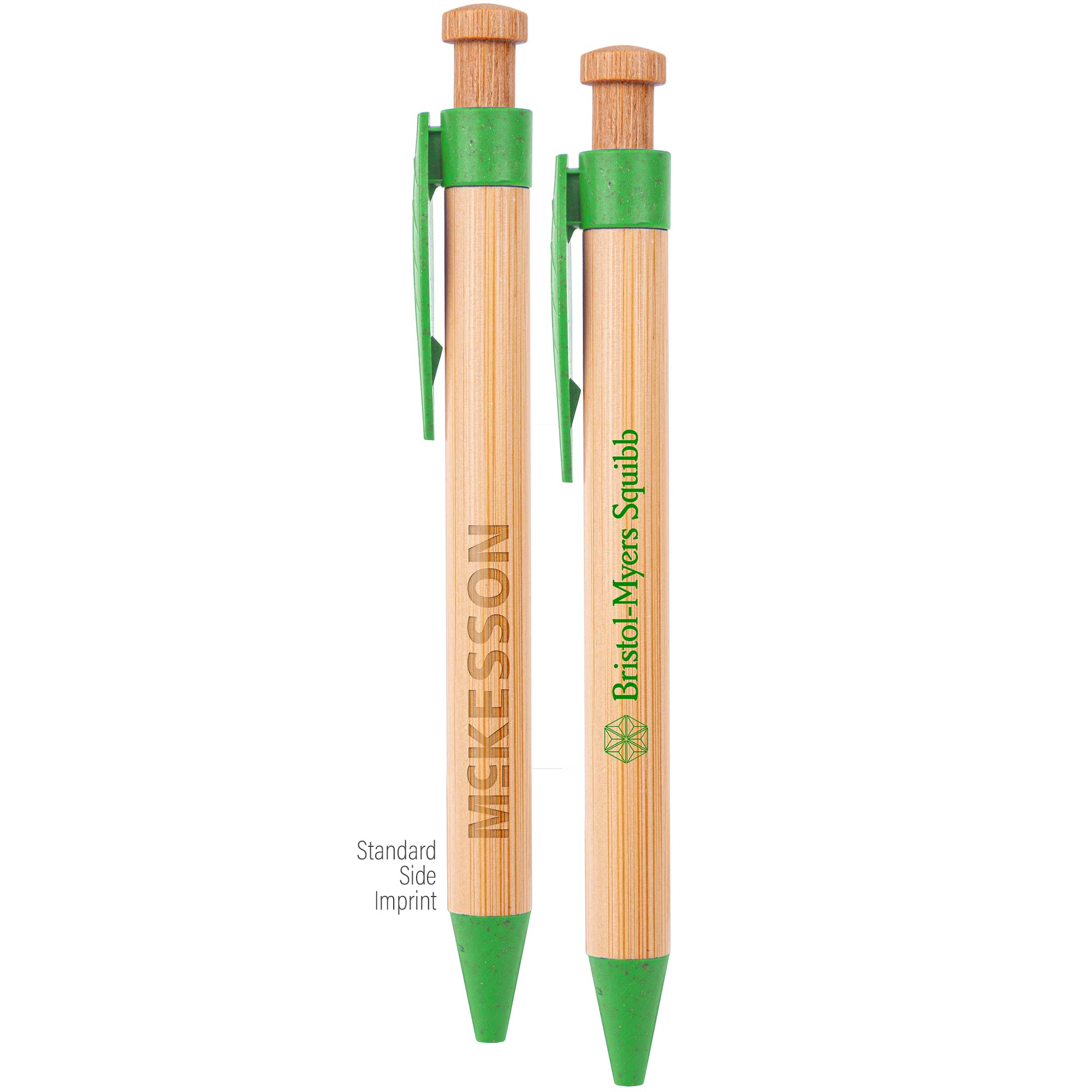 The Camden Bamboo Retractable Wheat Straw Eco-Pen 1