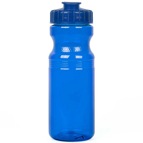 24 Oz. Eco-Polyclear Bottle w/Flip-Top Lid 1