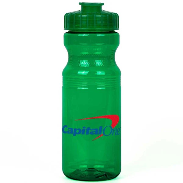 24 Oz. Eco-Polyclear Bottle w/Flip-Top Lid 1