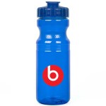 24 Oz. Eco-Polyclear Bottle w/Flip-Top Lid - Translucent Blue 24 Oz. Eco-Polyclear Bottle w/Flip-Top Lid - Translucent Blue
