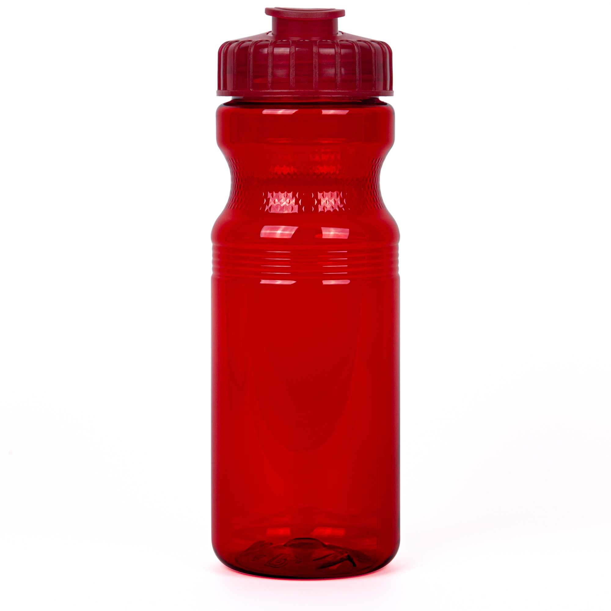 24 Oz. Eco-Polyclear Bottle w/Flip-Top Lid 1