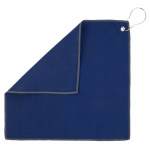 12x12 Recycled Golf Towel With Carabiner (Factory Direct - 10-12 Weeks Ocean) - Blue Blank Corner 12x12 Recycled Golf Towel With Carabiner (Factory Direct - 10-12 Weeks Ocean) - Blue Blank Corner