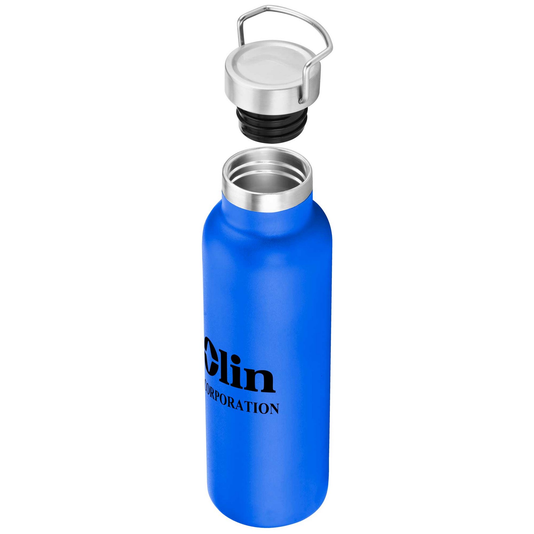 20oz Double-Wall Stainless Steel Water Bottle with Loop Handle 1