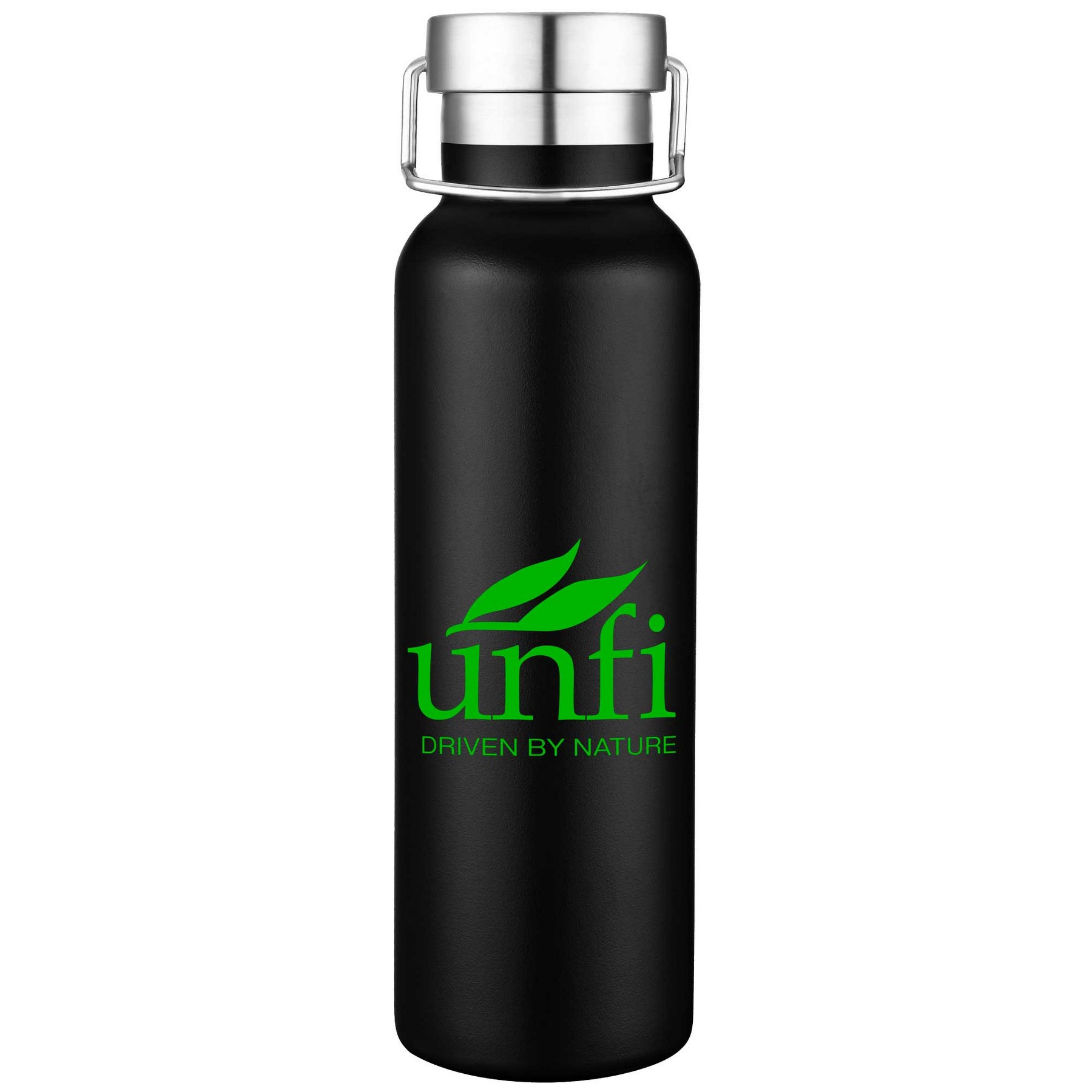 20oz Double-Wall Stainless Steel Water Bottle with Loop Handle 1