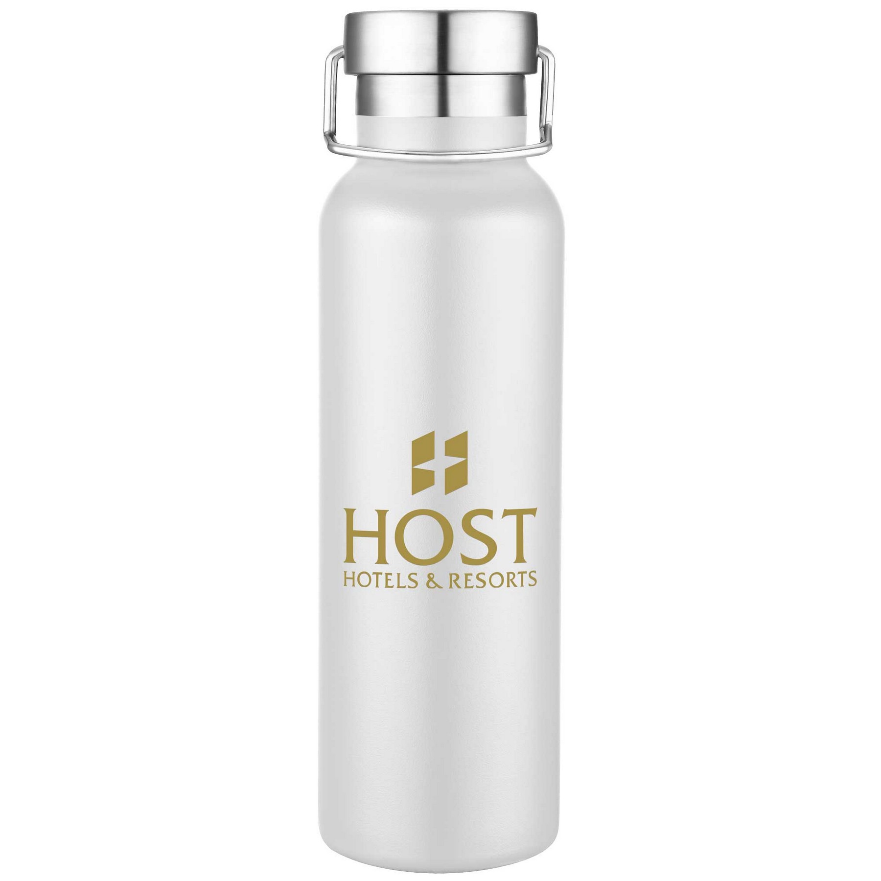 20oz Double-Wall Stainless Steel Water Bottle with Loop Handle 1