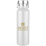 20oz Double-Wall Stainless Steel Water Bottle with Loop Handle 3 20oz Double-Wall Stainless Steel Water Bottle with Loop Handle 3