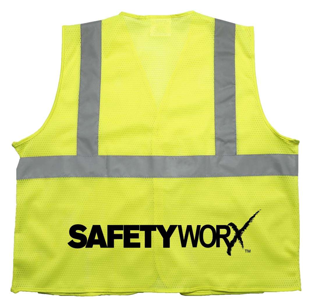 ANSI 2 Yellow Safety Vest (Factory Direct) 10-12 Weeks 1